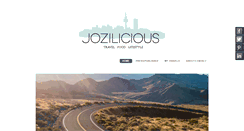 Desktop Screenshot of joziliciousblog.co.za