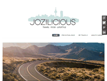 Tablet Screenshot of joziliciousblog.co.za